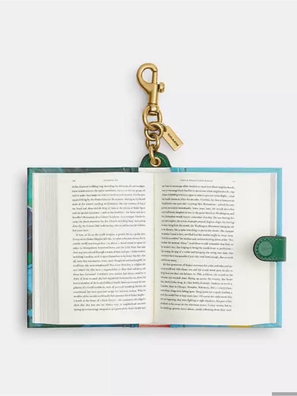 Coach Book Bag Charm—Little Fires Everywhere—NWT - Picture 4 of 7